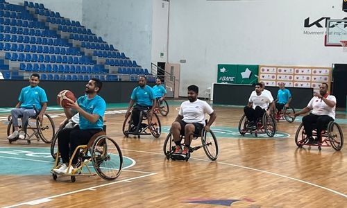Zain, Bahrain Mobility International organise wheelchair basketball tournament Zain, Bahrain Mobility International organise wheelchair basketball tournament