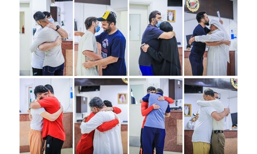 Tears of joy as Royal Pardon unites Bahraini families 
