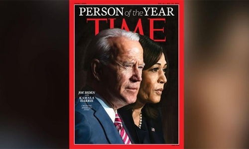 Joe Biden and Kamala Harris jointly named Time's 'Person of the Year'