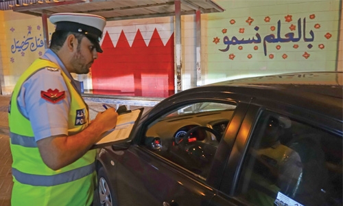 Police deal with 546 violations 