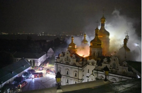 9 Killed As Russian Strikes Hit Ukraine, UNESCO Listed Kyiv Cathedral Damaged