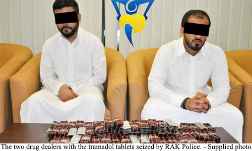 RAK Police seize tramadol pills worth Dh75,000