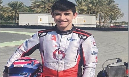 Bahrain's Lewis Smith shows class in karting world championships