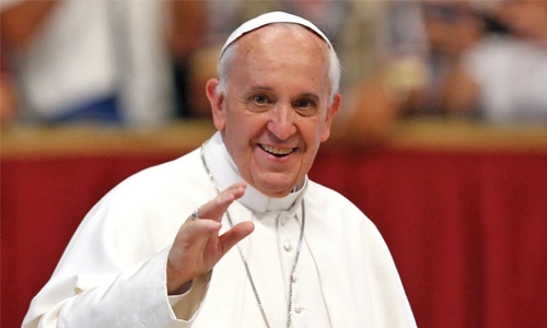 Pope reveals anti-stress secrets - and it's not prozac