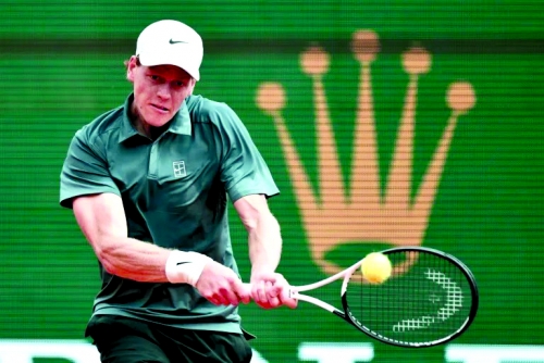 Sinner eases into Monte Carlo semifinal against Zverev