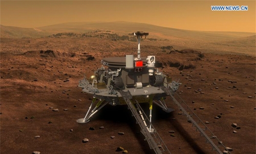 China unveils 2020 Mars rover concept