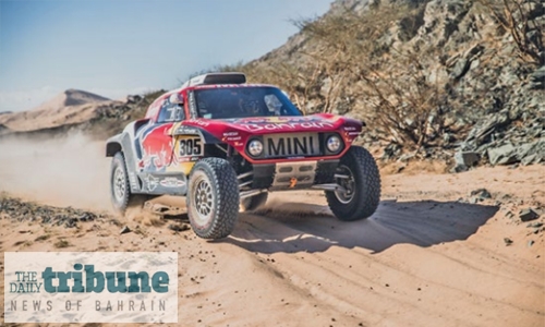 Bahraini team make strong start at 2020 Dakar Rally