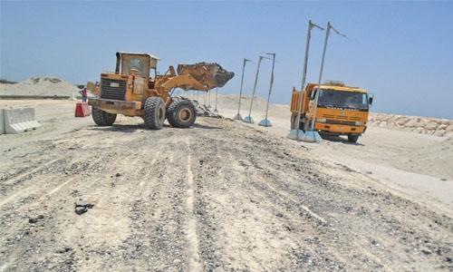 Minister of Works inspects Muharraq Ring Road project Minister of Works inspects Muharraq Ring Road project