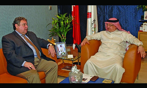 Askar meets top US sports official Askar meets top US sports official