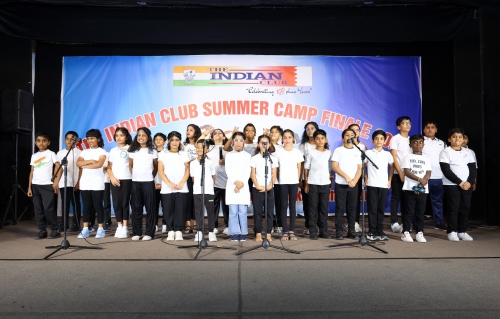 Young summer camp stars light up Indian Club stage Young summer camp stars light up Indian Club stage