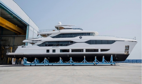 Majesty 120 Superyacht Hits the Water in UAE