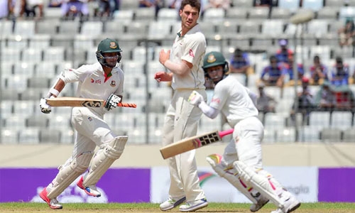 Australia set 265 to win first Bangladesh Test