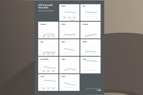 OECD raises world growth outlook as tariffs contained, for now