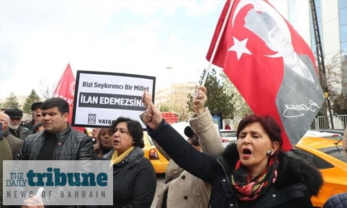 Turkey summons US envoy over Armenian genocide vote
