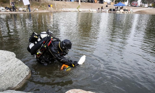 Divers search lake for evidence linked to California shooting