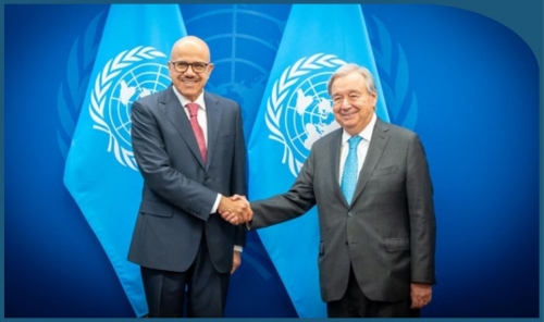 Foreign Minister Meets UN Secretary-General in New York Foreign Minister Meets UN Secretary-General in New York