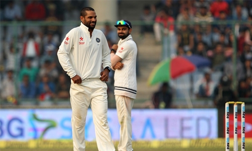 India's Dhawan hauled up for suspect action India's Dhawan hauled up for suspect action