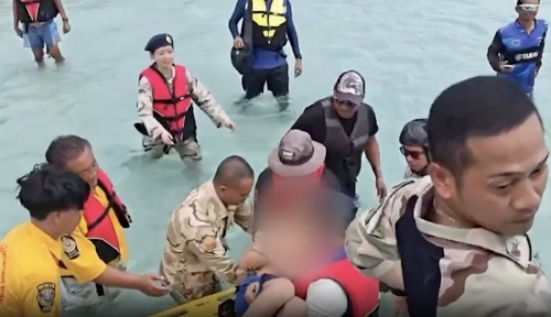 French father, two sons rescued after 16 hours adrift off Thailand French father, two sons rescued after 16 hours adrift off Thailand