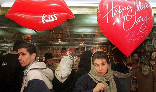 Iran bans Valentine's Day in crackdown on ‘Western culture'