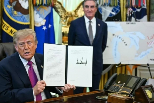 Trump Renames Lake Ontario ‘Lake America’; Canada Rejects