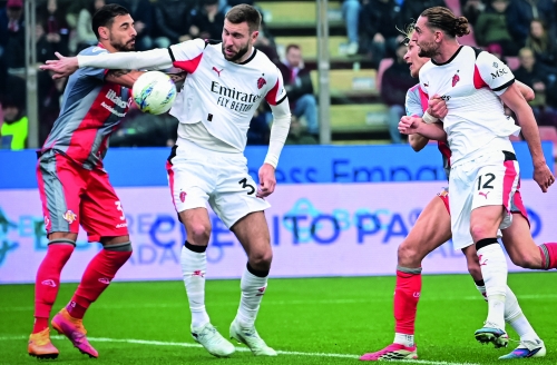 AC Milan consolidate top-four credentials with win at Cremonese 