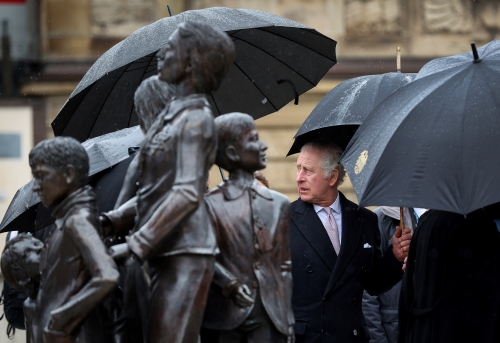 First King Charles stamps go on sale in UK First King Charles stamps go on sale in UK