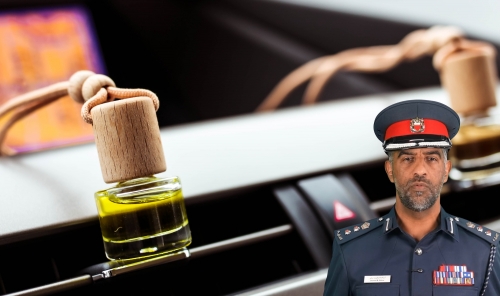 The perfume bottle on your dashboard is a lens The perfume bottle on your dashboard is a lens