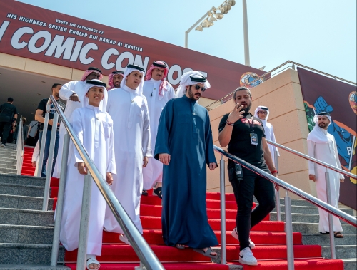 HH Shaikh Khalid opens Bahrain Comic Con 2025 HH Shaikh Khalid opens Bahrain Comic Con 2025