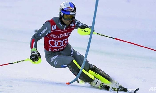 Pinturault wins Santa Caterina combined