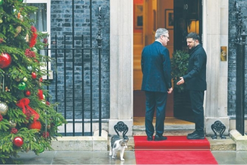 Paw patrol: Larry the cat marks 15 years at 10 Downing Street