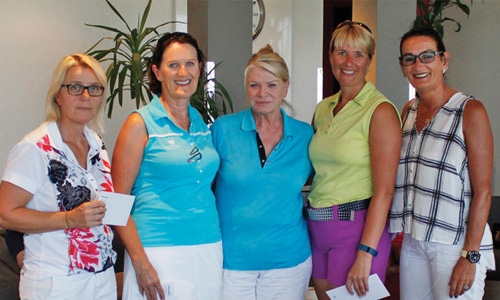 Ladies Monthly Charity Golf tournament success