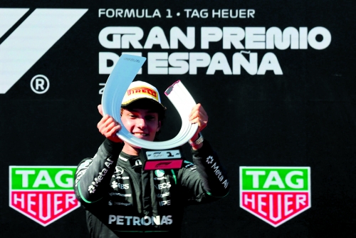 Antonelli profits from safety car pause to win Spanish GP