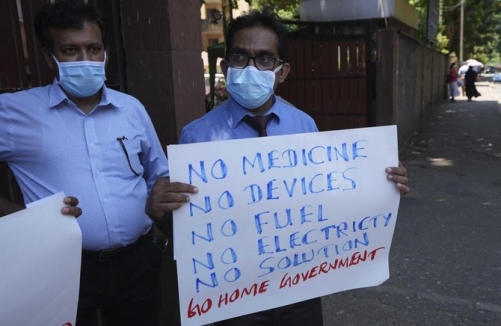 Sri Lanka now running out of life-saving medicine