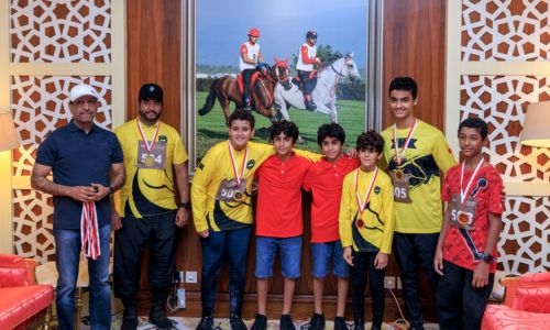 HH Shaikh Nasser’s children crown HH Shaikh Khalid’s children junior race champions HH Shaikh Nasser’s children crown HH Shaikh Khalid’s children junior race champions