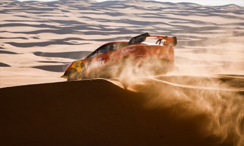 Bahrain Raid Xtreme in top ten after Dakar Rally desert stage Bahrain Raid Xtreme in top ten after Dakar Rally desert stage
