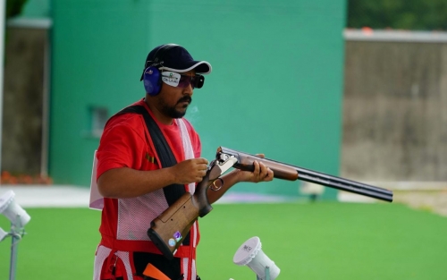 Trap Shooters Begin Asiad Bid Trap Shooters Begin Asiad Bid