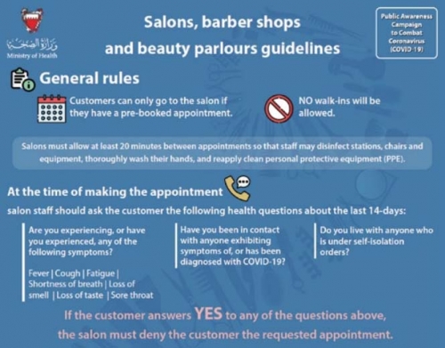 New guidelines for beauty industry