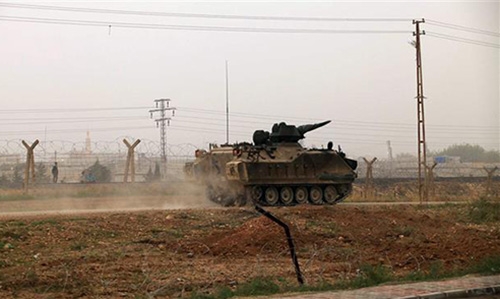 Turkey shells Kurdish-held areas of Syria's Aleppo