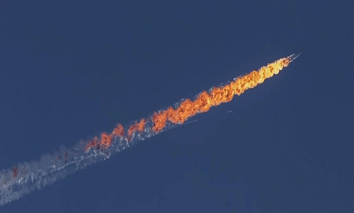 Turkey says refused access to Russian flight near Syria