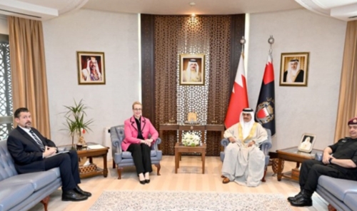 Interior Minister Receives US Ambassador