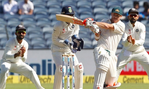 Australia 256-9 at stumps in 1st India Test Australia 256-9 at stumps in 1st India Test
