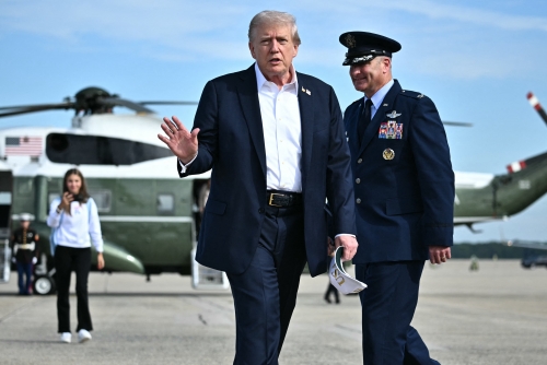 Trump hopes more opponents to be charged after Comey