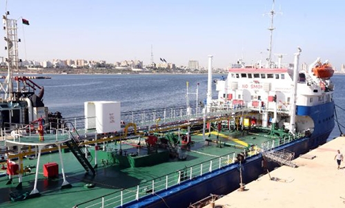 Libyans intercept suspected fuel-smuggling ship Libyans intercept suspected fuel-smuggling ship
