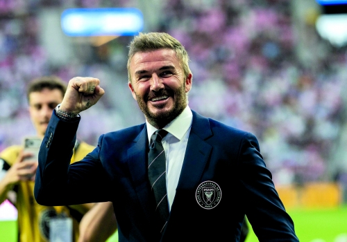 Beckham becomes first British billionaire sportsman 