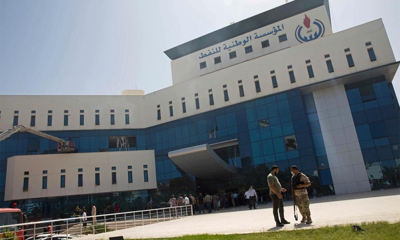Gunmen storm Libya oil firm HQ