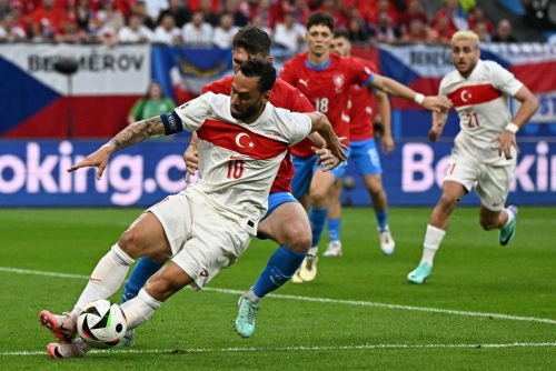 Turkey edge into Euros last 16 with tense win over Czechs Turkey edge into Euros last 16 with tense win over Czechs