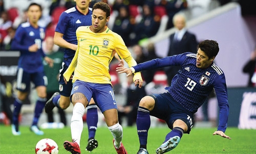 Neymar converts one penalty, misses another in Brazil stroll Neymar converts one penalty, misses another in Brazil stroll