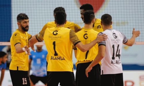 Al Ahli outclass Nabih Saleh in volleyball league