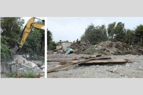 Crackdown Clears 28 Illegal Structures