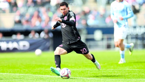 Messi scores for Miami in 3-2 MLS victory at NYCFC 